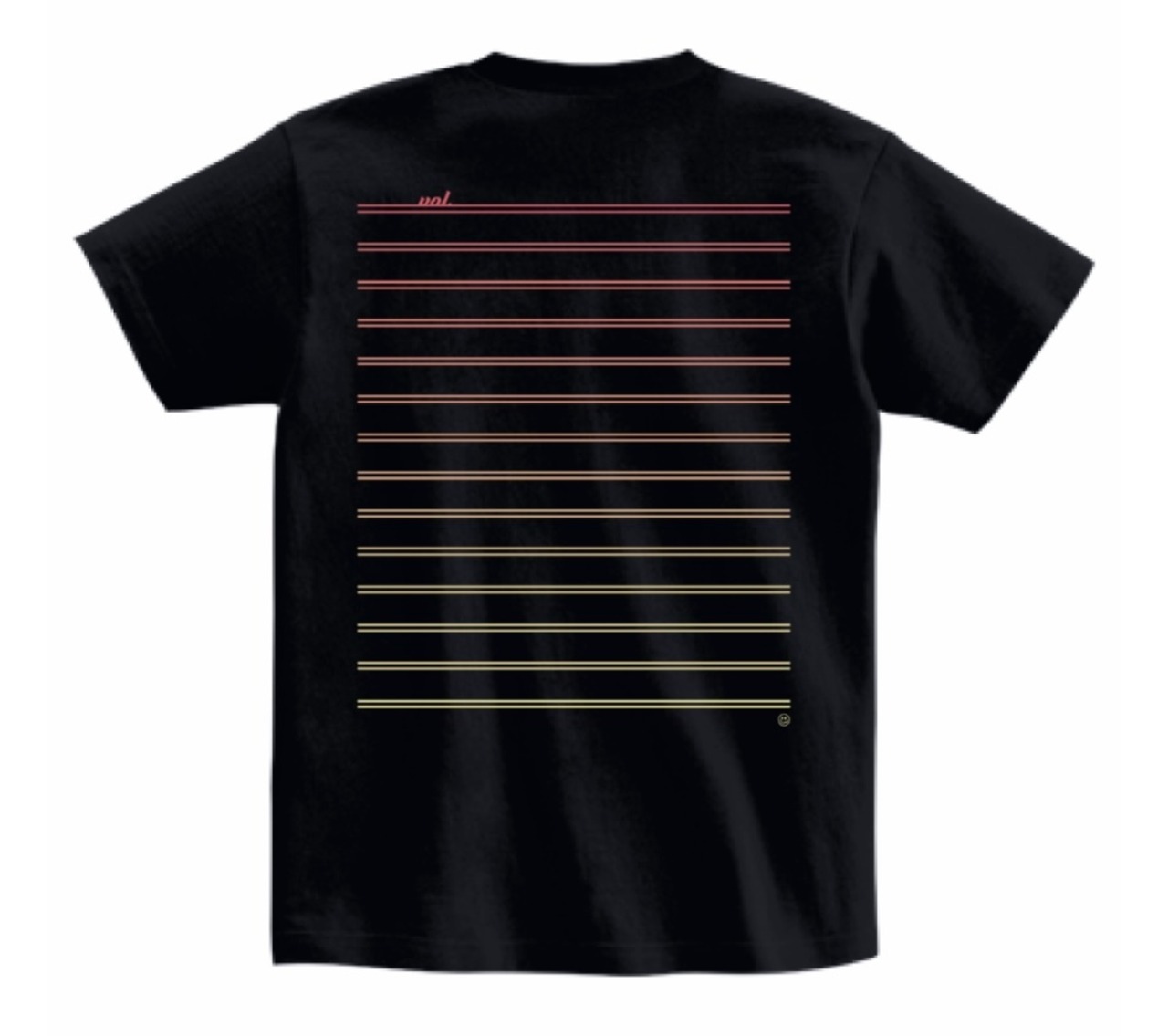 【予約販売】Sunset Stripe Tee/Black