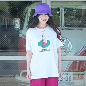 なにげないねずみ・シラタマ / Tシャツ【シラタマメロンソーダ 】
