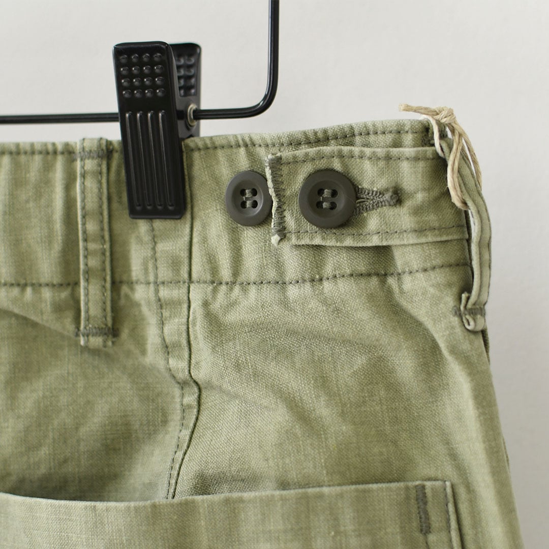 orslow [オアスロウ] SUMMER FATIGUE PANTS - GREEN -[01-5103-M16