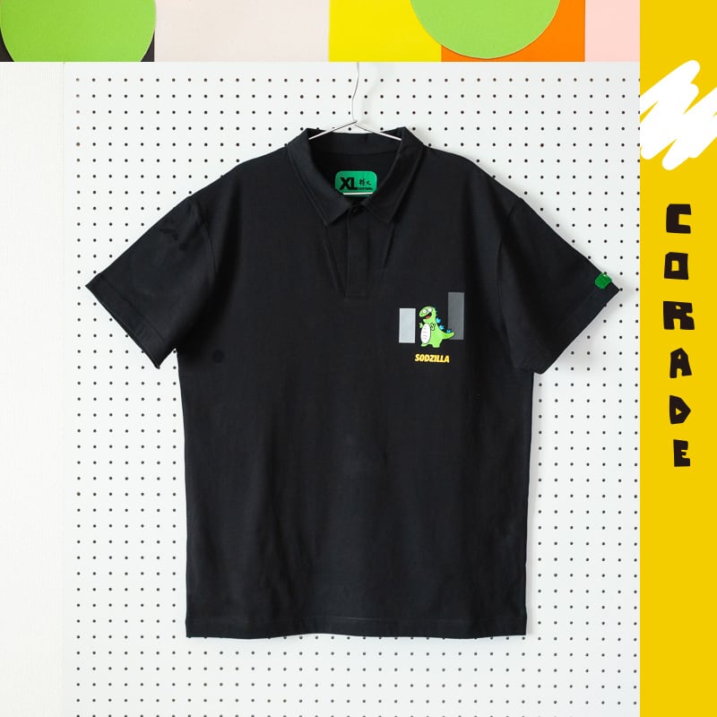 【予約販売商品】SorsorTシャツ　corade22年新作　sodzilla ソジラ　ポロシャツ　ユニセックス
