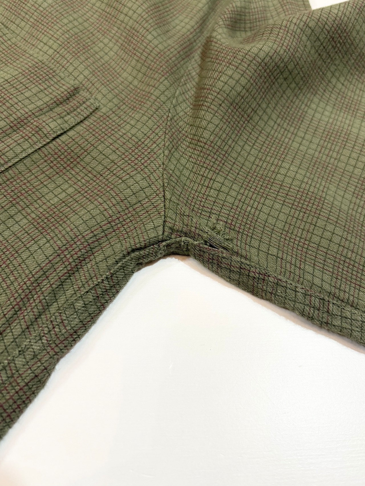 60s Unknown RAYON OPEN COLLAR SHIRT Size M程