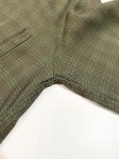 60s Unknown RAYON OPEN COLLAR SHIRT Size M程