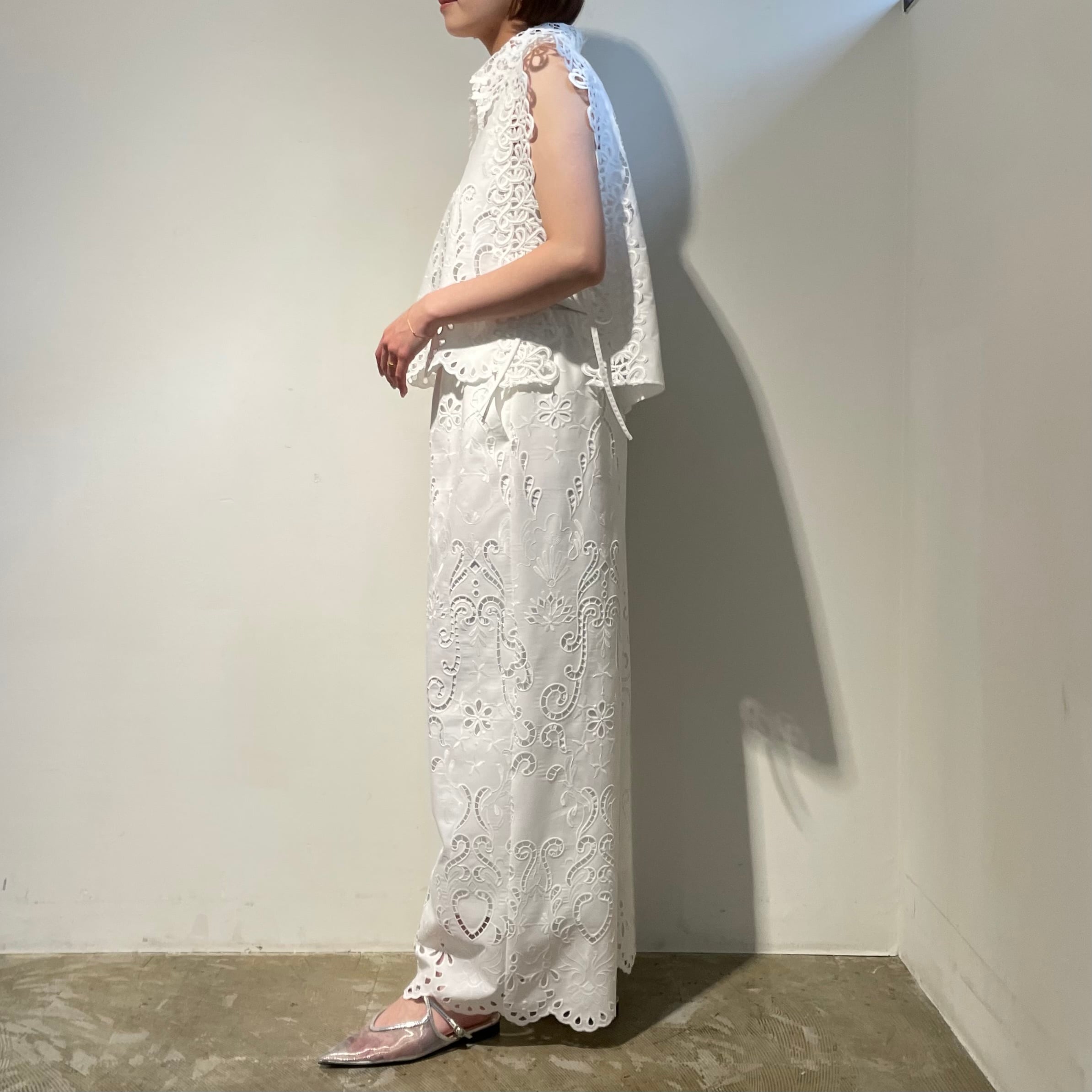 Eimee Law/エンブロイダリーパネルレースパンツ | 20ｰtwentyｰ
