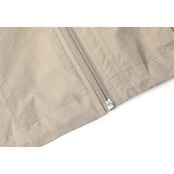 【2color】フード付きジップウィンドブレーカー&ルーズAラインスカートのセットアップ S0195