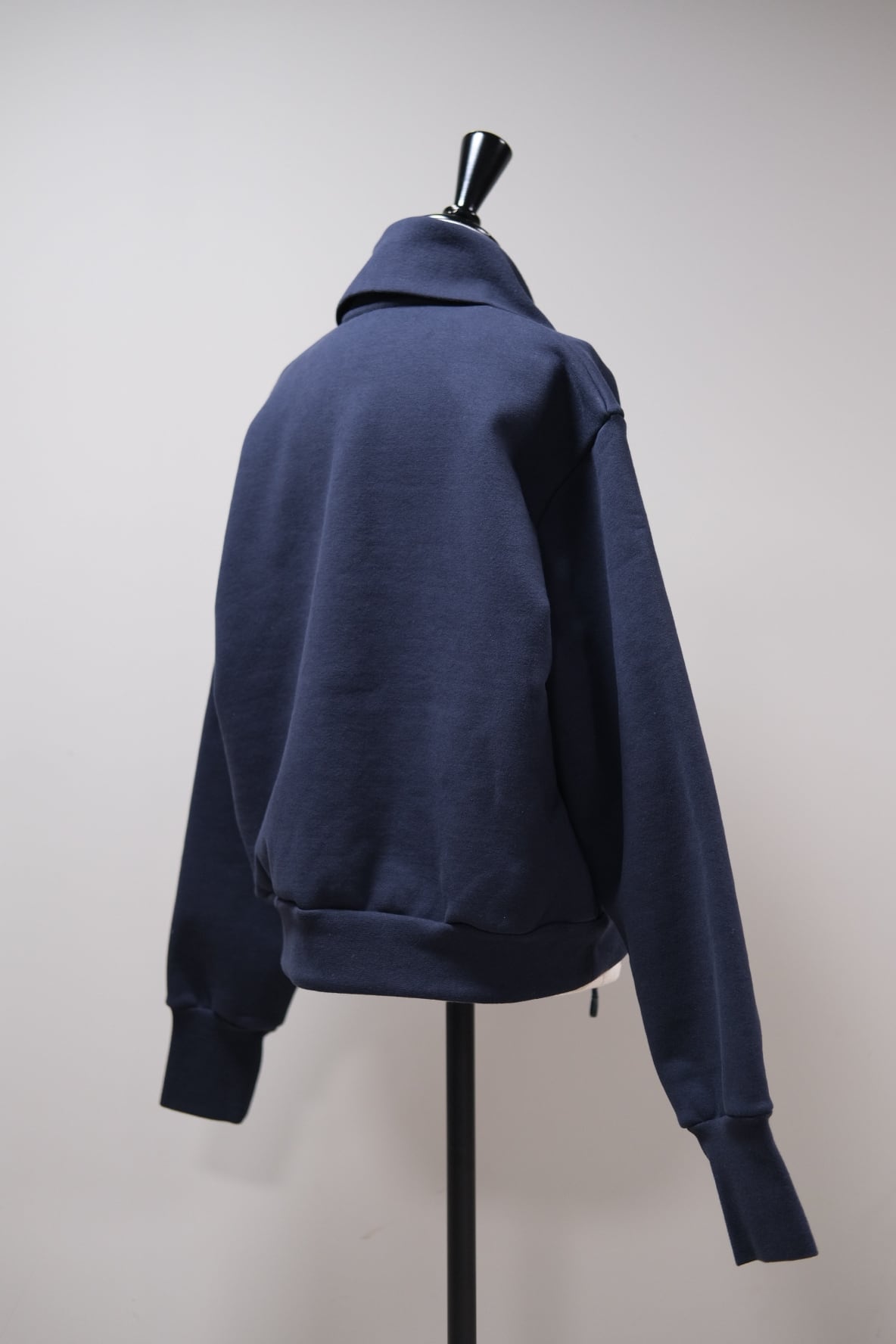 JUN MIKAMI】 ハーフジップP -navy- | loop