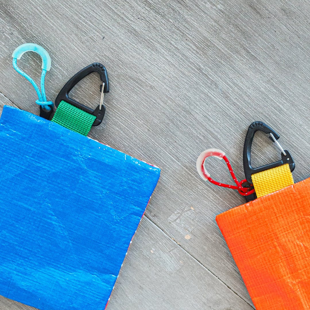 C&XMARKET / グリッド ミニフラットポーチ｜GRID MINI FLAT POUCH