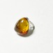 Old Chiapas Amber 925 Silver Ring Made In Mexico