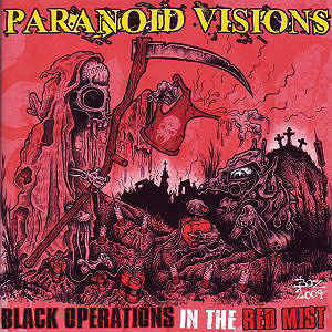 PARANOID VISIONS/BLACK OPERATIONS IN THE RED MIST RECORD SHOP  CONQUEST/レコードショップコンクエスト