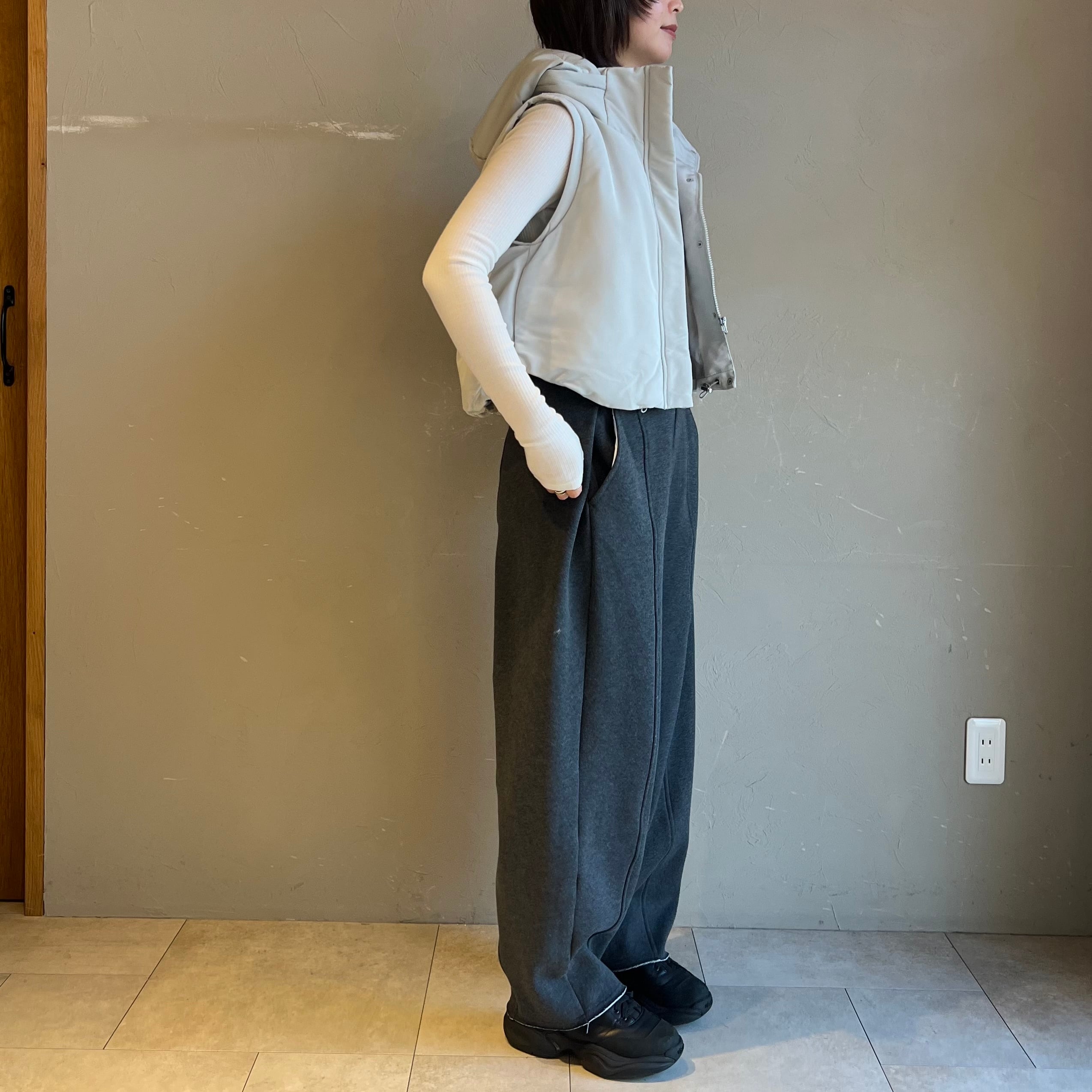 フード付きダウンベスト | valance 福井｜レディース セレクトショップ