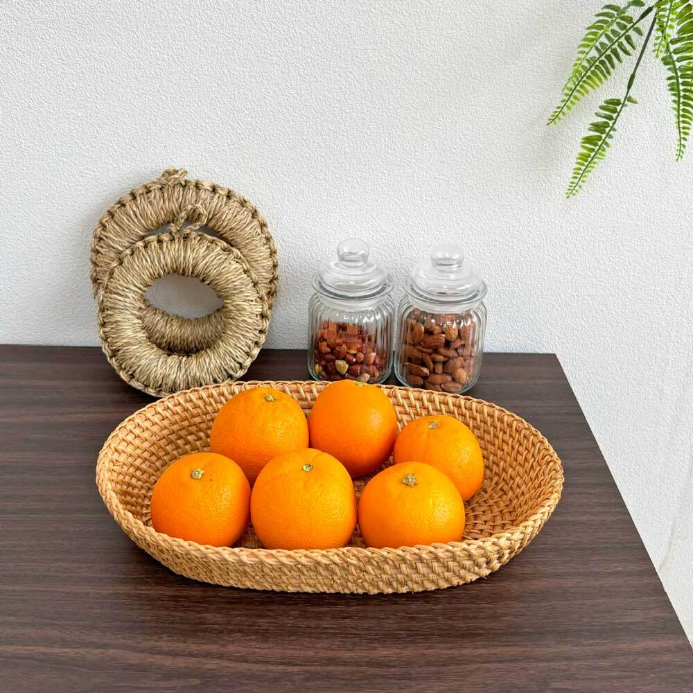 ラタンバスケット （RTA-887） | Naturalsoul