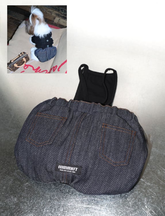 予約【MININUT】SIGNATURE BALOON DENIM SHIRTS