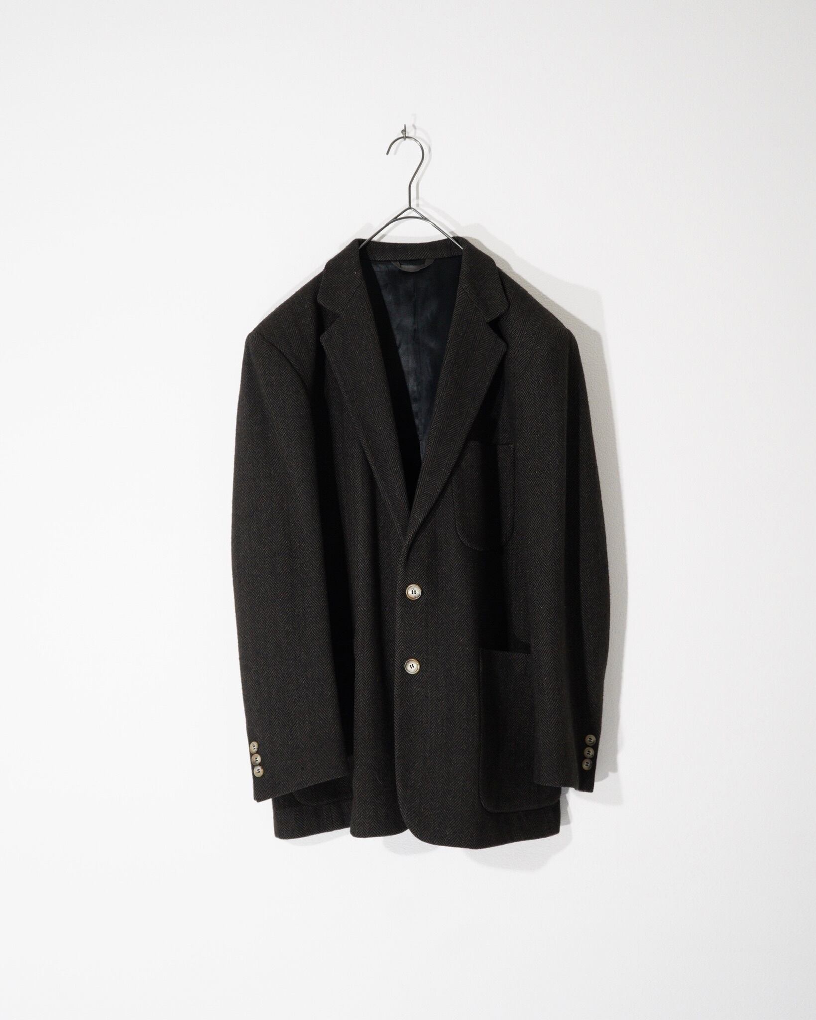 ジャケット・アウター 90sC.P.COMPANY HerringboneTailoredJacket C.P.COMPANY】Herringbone Tailored Jacket | used.memento
