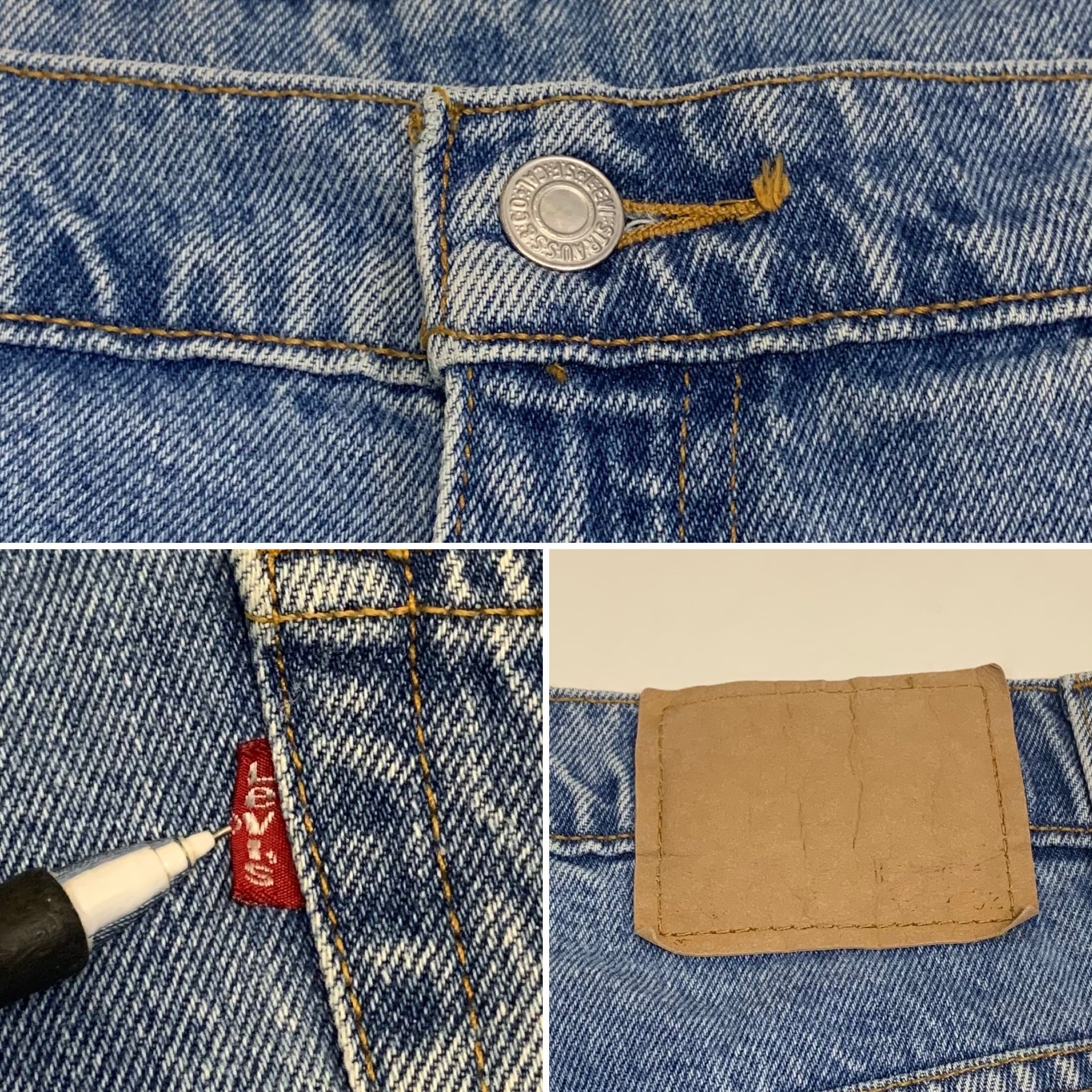 8233 リーバイス 560 デニムパンツ バギーパンツ 極太 US規格 W38