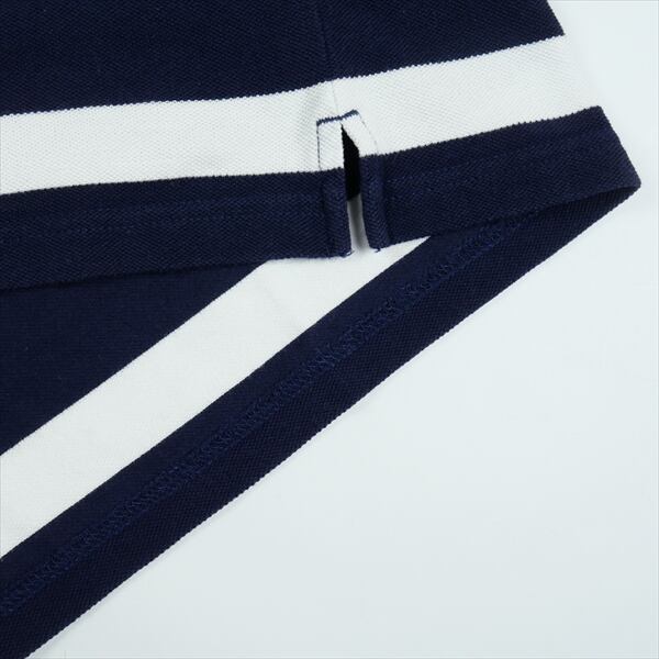 Size【XL】 SUPREME シュプリーム 25SS Cursive Polo Navy Stripe Navy