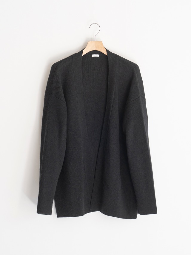 SEEALL　NORA CARDIGAN　BLACK　SAU61 KJ681S