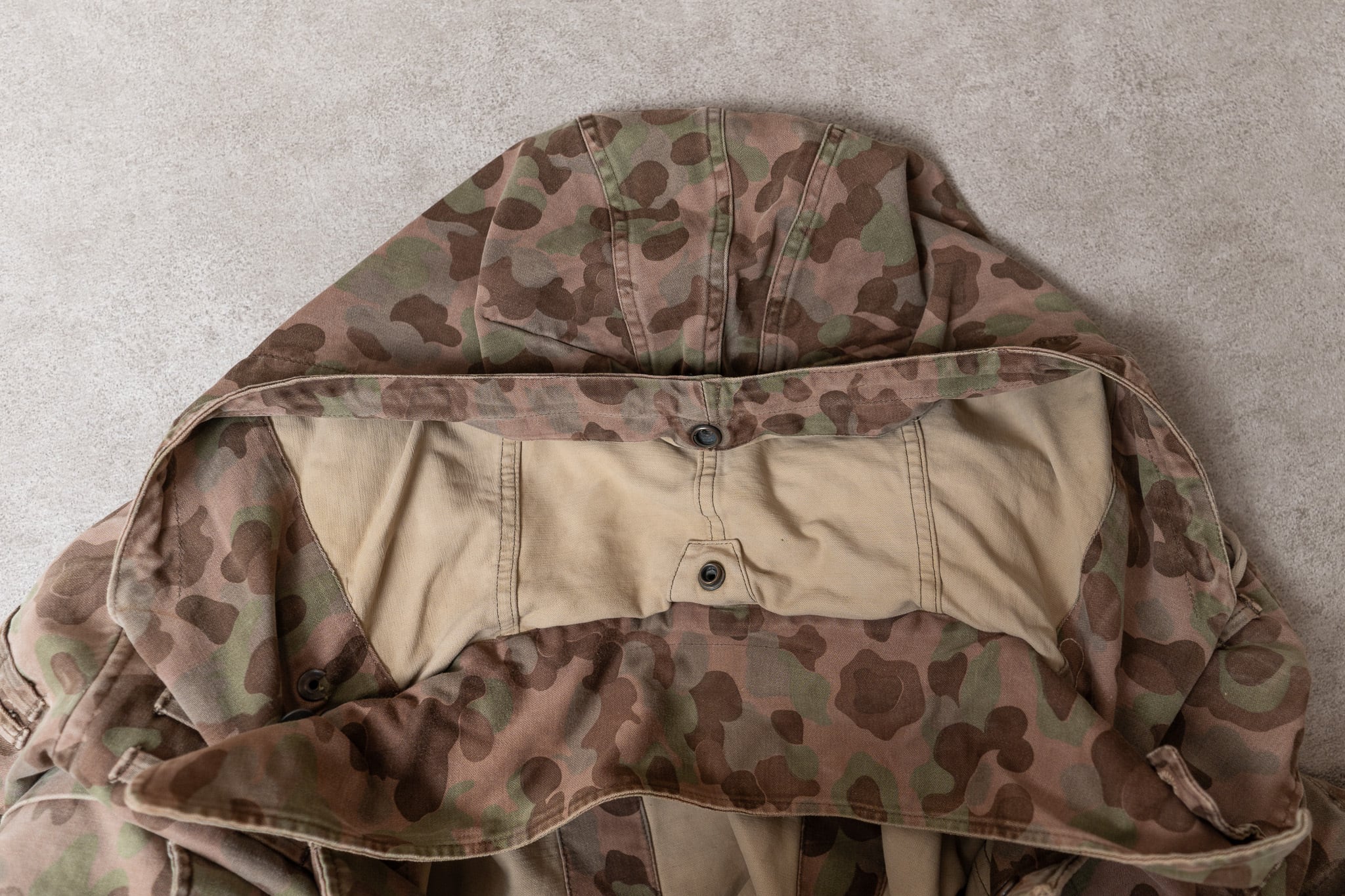 1950s】Austrian Army Pea Dot Camo Field Parka 