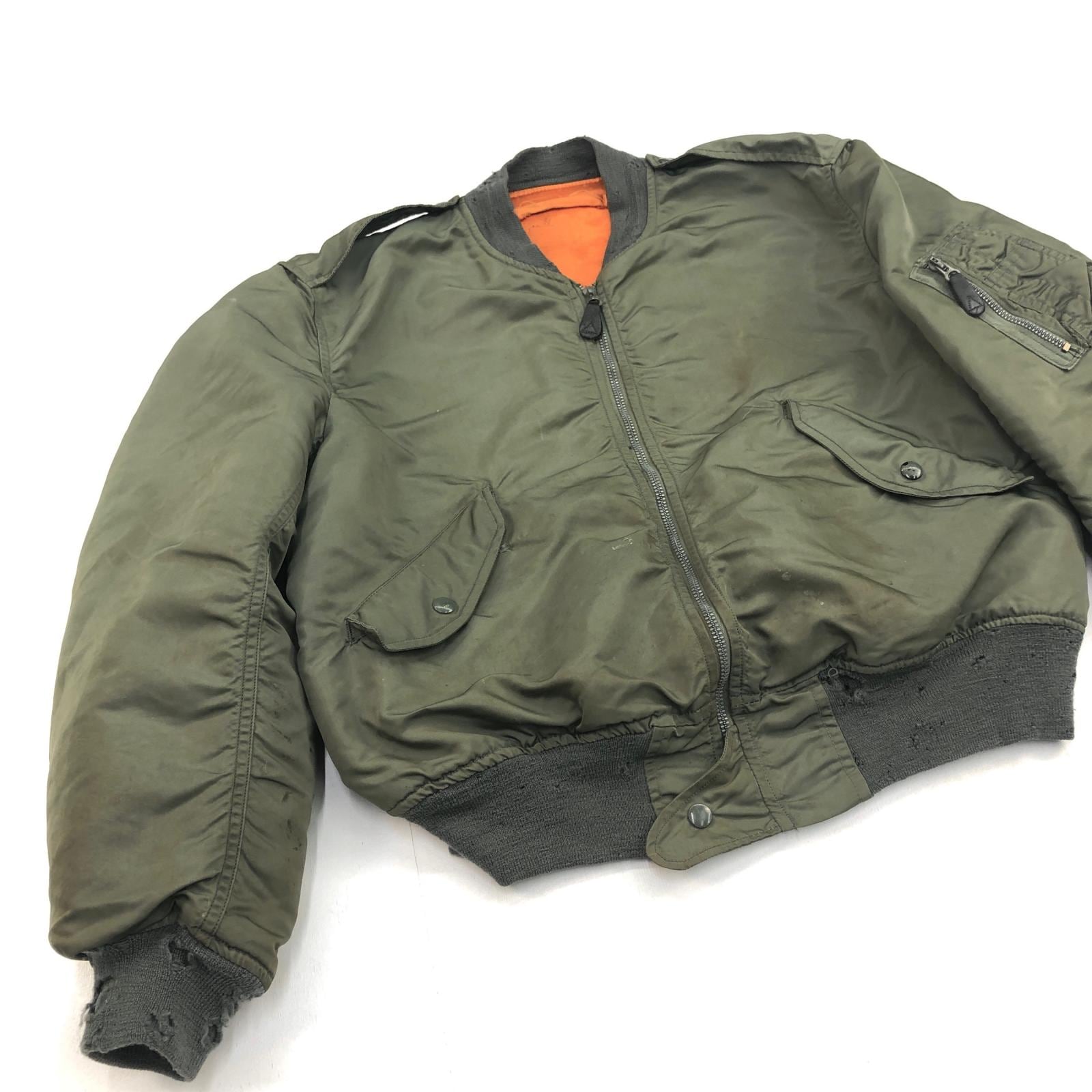 U.S.AIR FORCE USAF 60年代 ALPHA L-2B フライトジャケット LARGE 表記