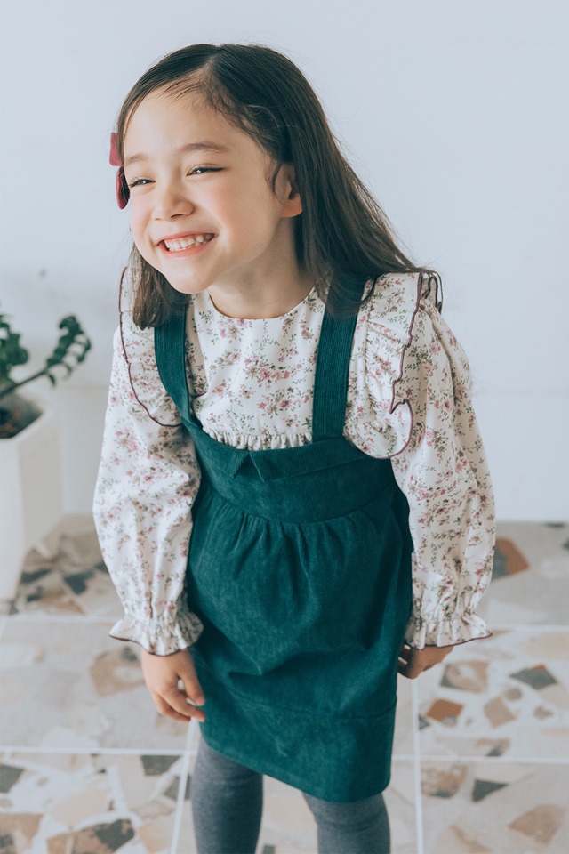 折り返しサス付スカート〈Green〉