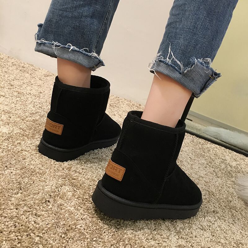 ブーツレディースベルベットカジュアルスリーブ 靴 シューズ フェイクシューズ44598314388