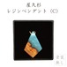 屋久杉レジンペンダント（C）