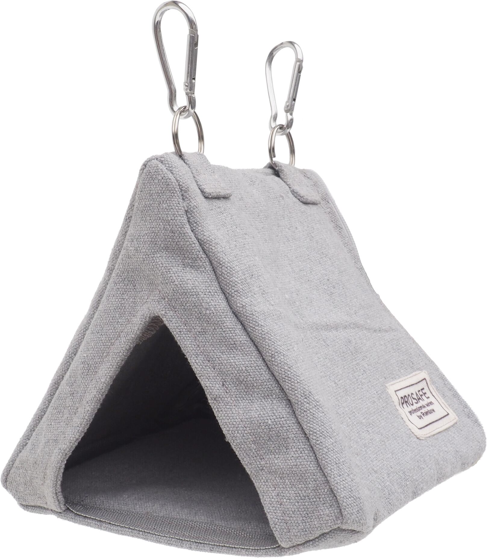 【小動物用品】【PRO SAFE】さんかくハウス　デニム/ナチュラル/グレー