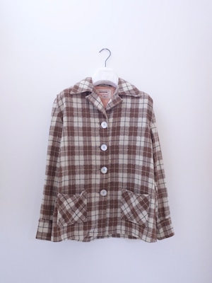 50's Vagabond by Chippewa wool checked jacket