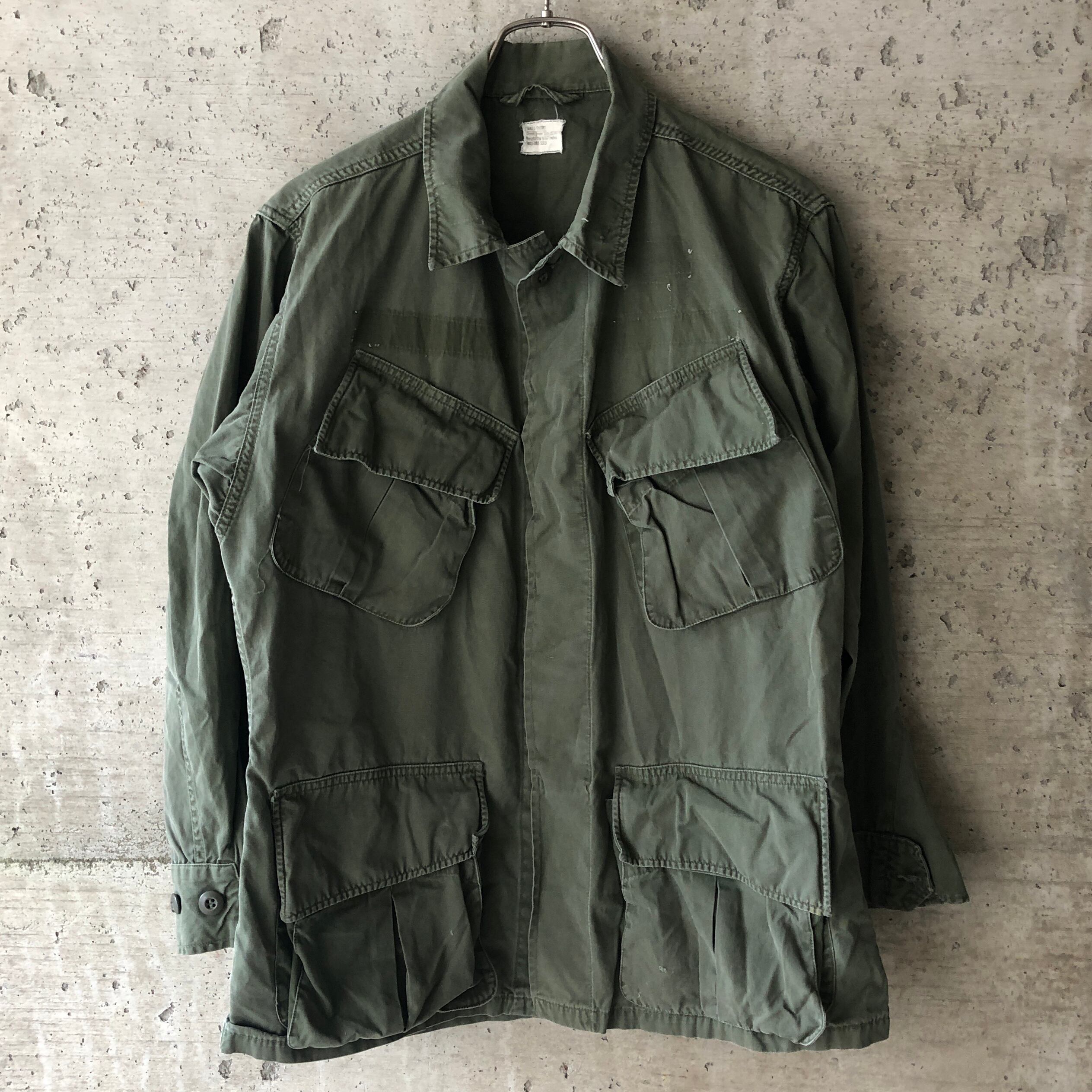 ET204【米軍実物】US ARMY ジャングルファティーグ ジャケット S/S