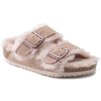 ［BIRKENSTOCK］Arizona／アリゾナ Kids Suede Shearling (26-35)｜Light Rose