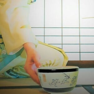 抹茶碗 鳥獣戯画 | 京焼窯元 橋本城岳
