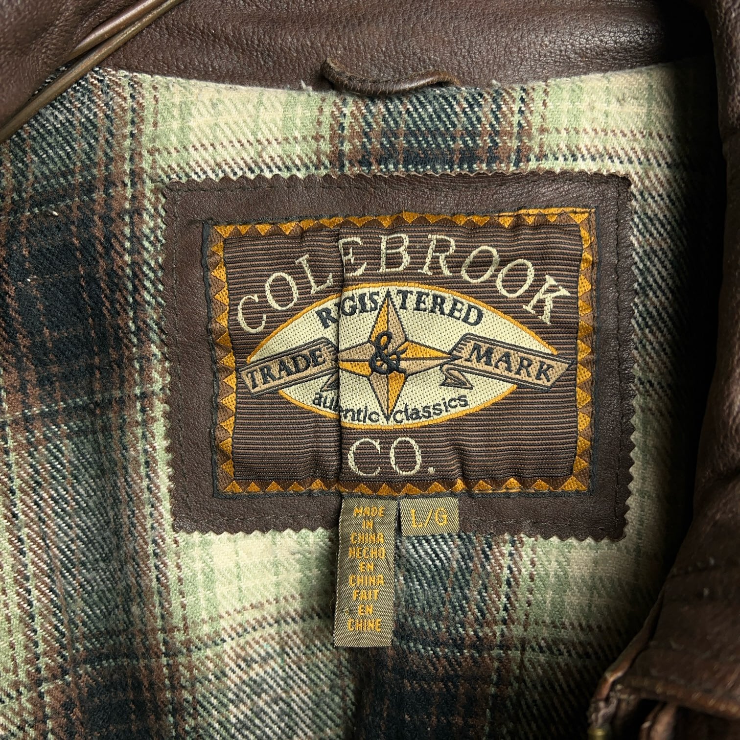 COLEBROOK Fireman Leather Jacket ファイヤーマン レザージャケット