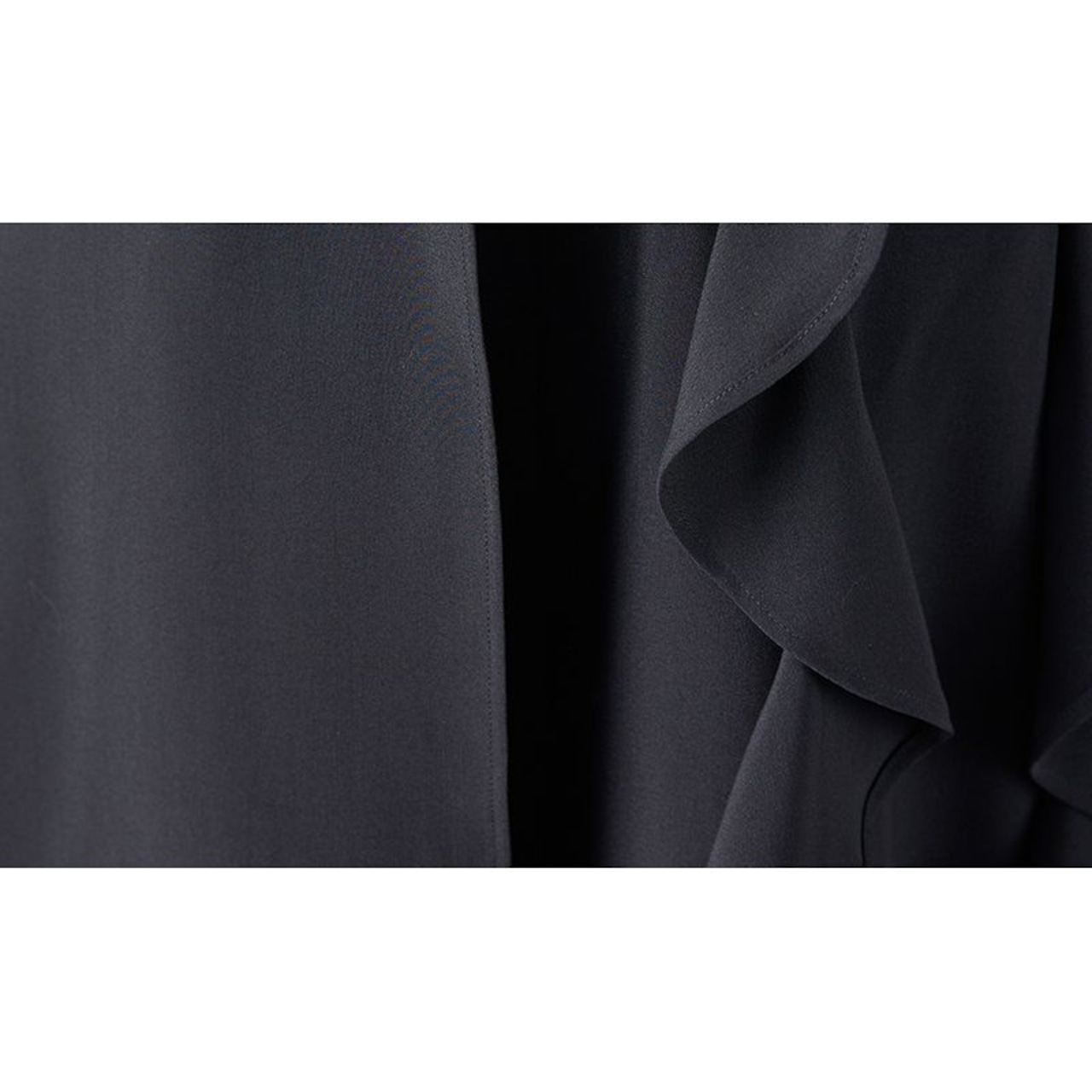 アシンメトリー フリル ワイドパンツ 00323