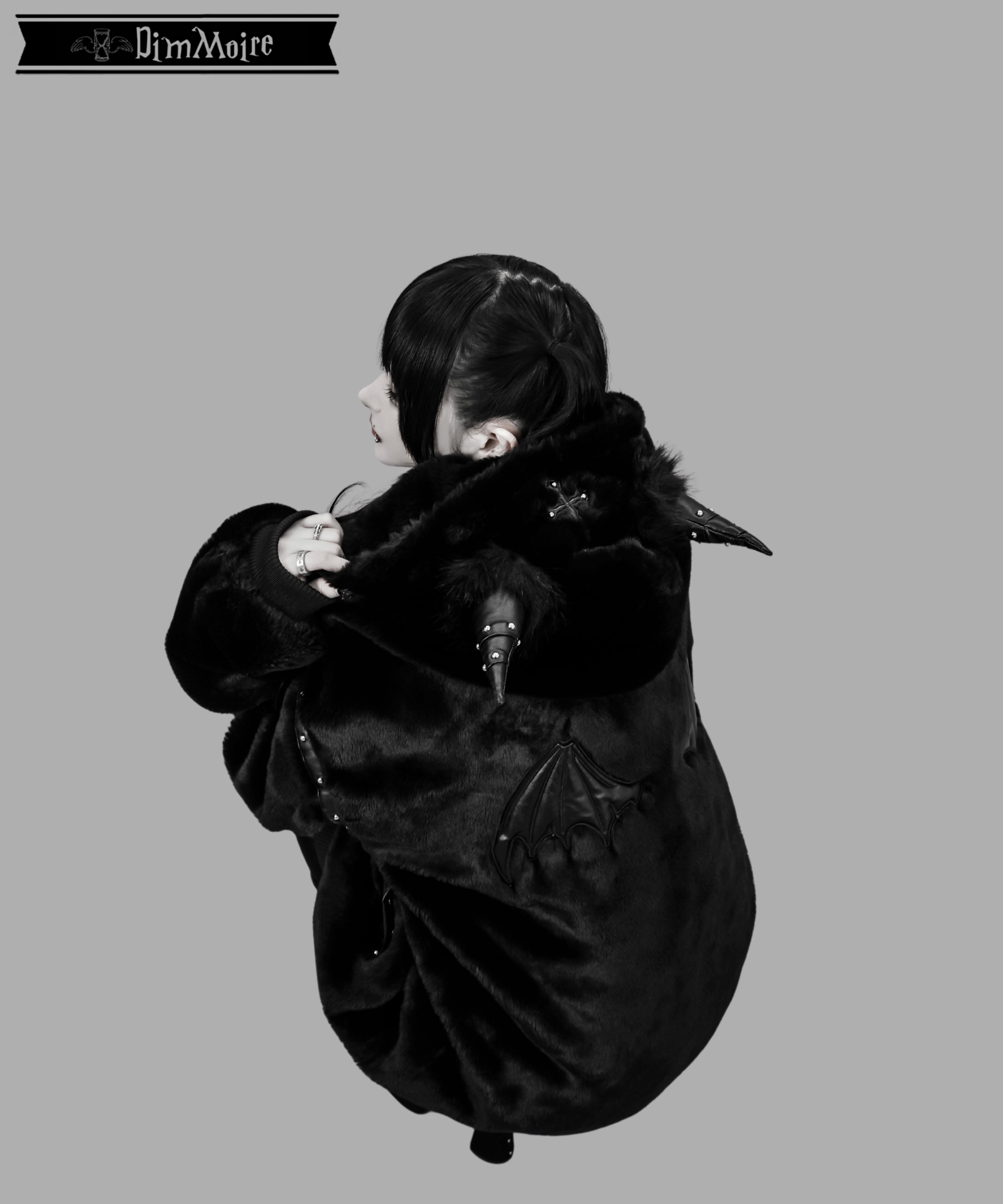 BABY DEVIL ファーパーカー【Black】 | DimMoire