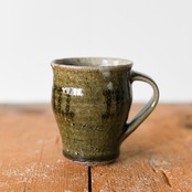 倉敷青木窯　アイスコーヒーマグ（ローマ数字紋）