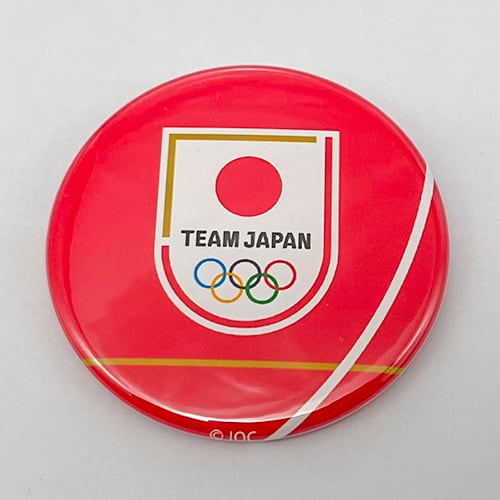 TEAM JAPAN 缶バッジ RED TJ020 | チームジャパンオフィシャル