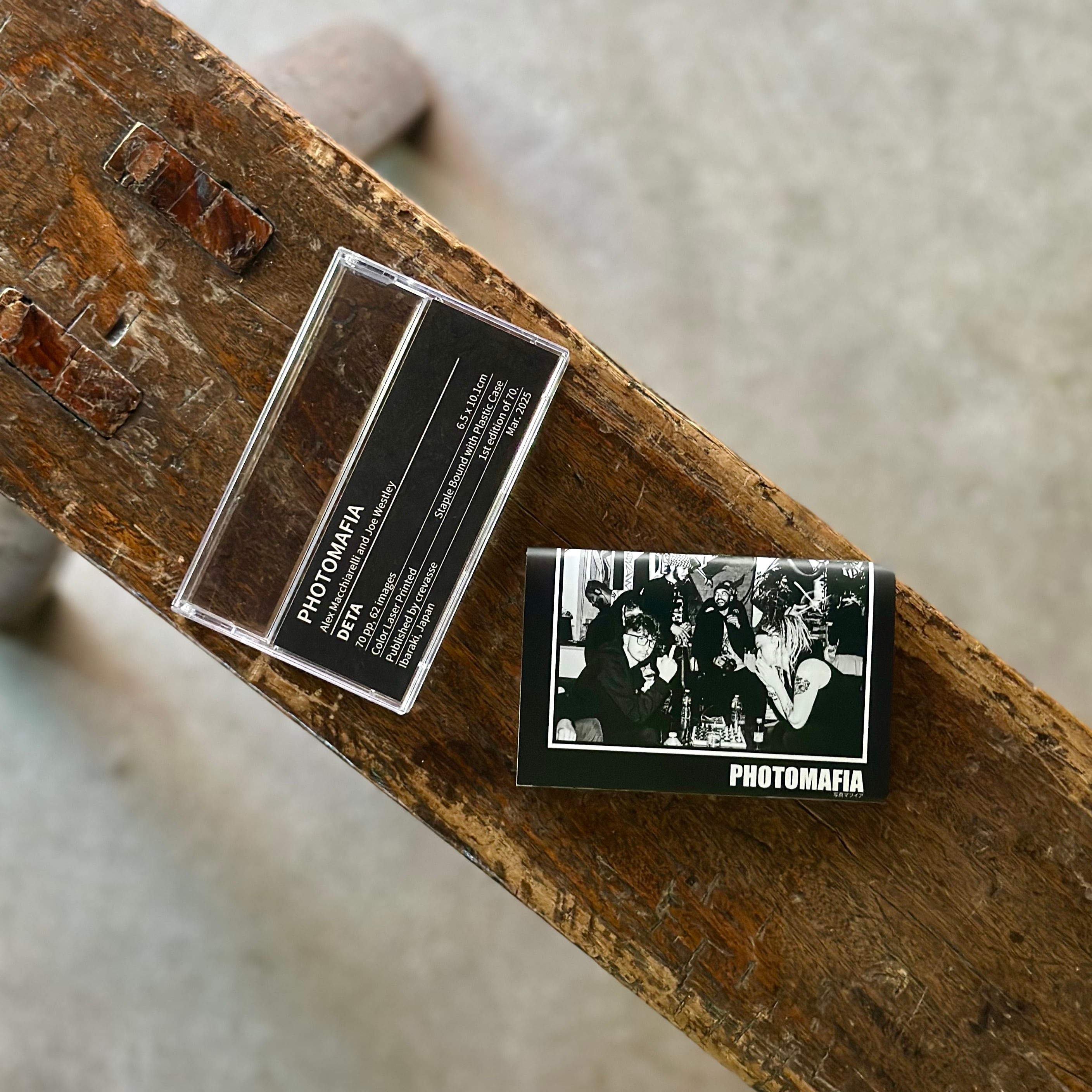 cassette ZINE／PHOTOMAFIA『Alex Macchiarelli and Joe Westley』
