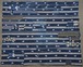 ボロ 絣 4幅 襤褸 継ぎ接ぎ 継ぎ当て 藍染木綿古布 アンティーク リメイク素材 BORO  JAPANESE PATCHWORK  INDIGO  JAPAN BLUE