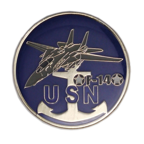 米軍グッズ チャレンジコイン アメリカ海軍 NAVY TOM CAT F-14 チャレンジコイン 「燦吉 さんきち SANKICHI」