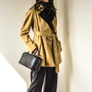 "celine by phoebe philo" short trench jacket