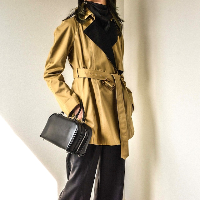 "celine by phoebe philo" short trench jacket