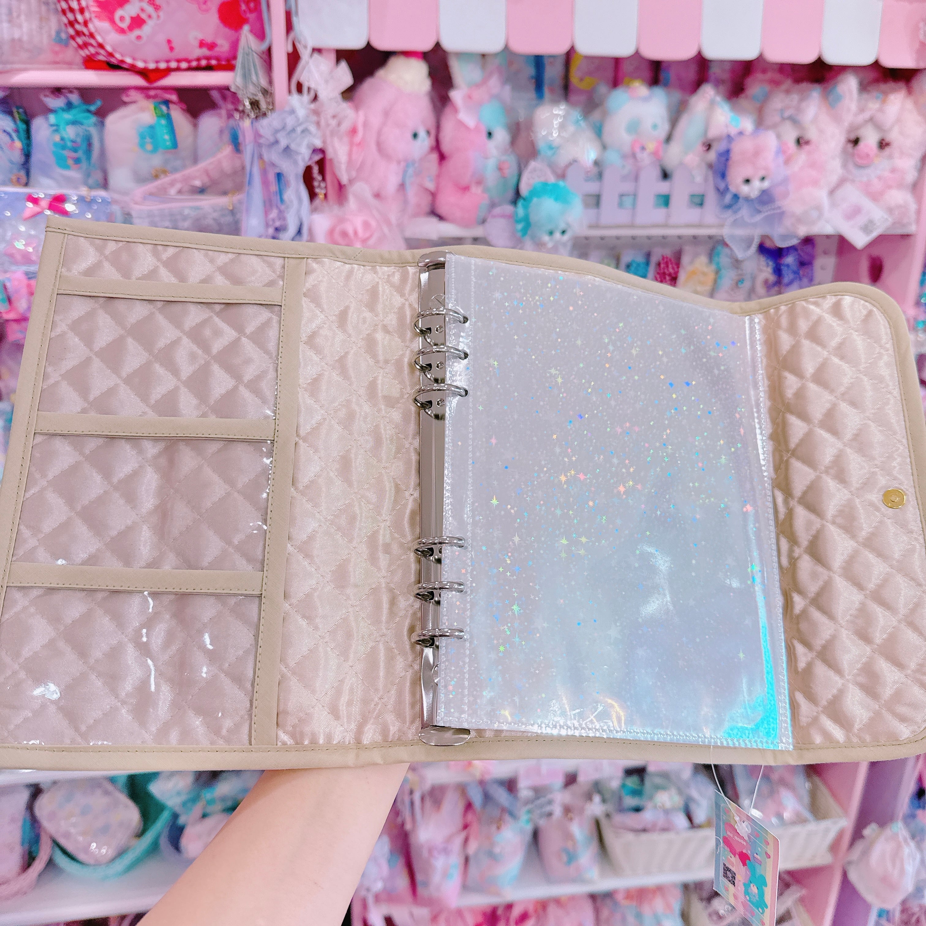 【E6】24-4推し活A5バインダー帳(シール帳)