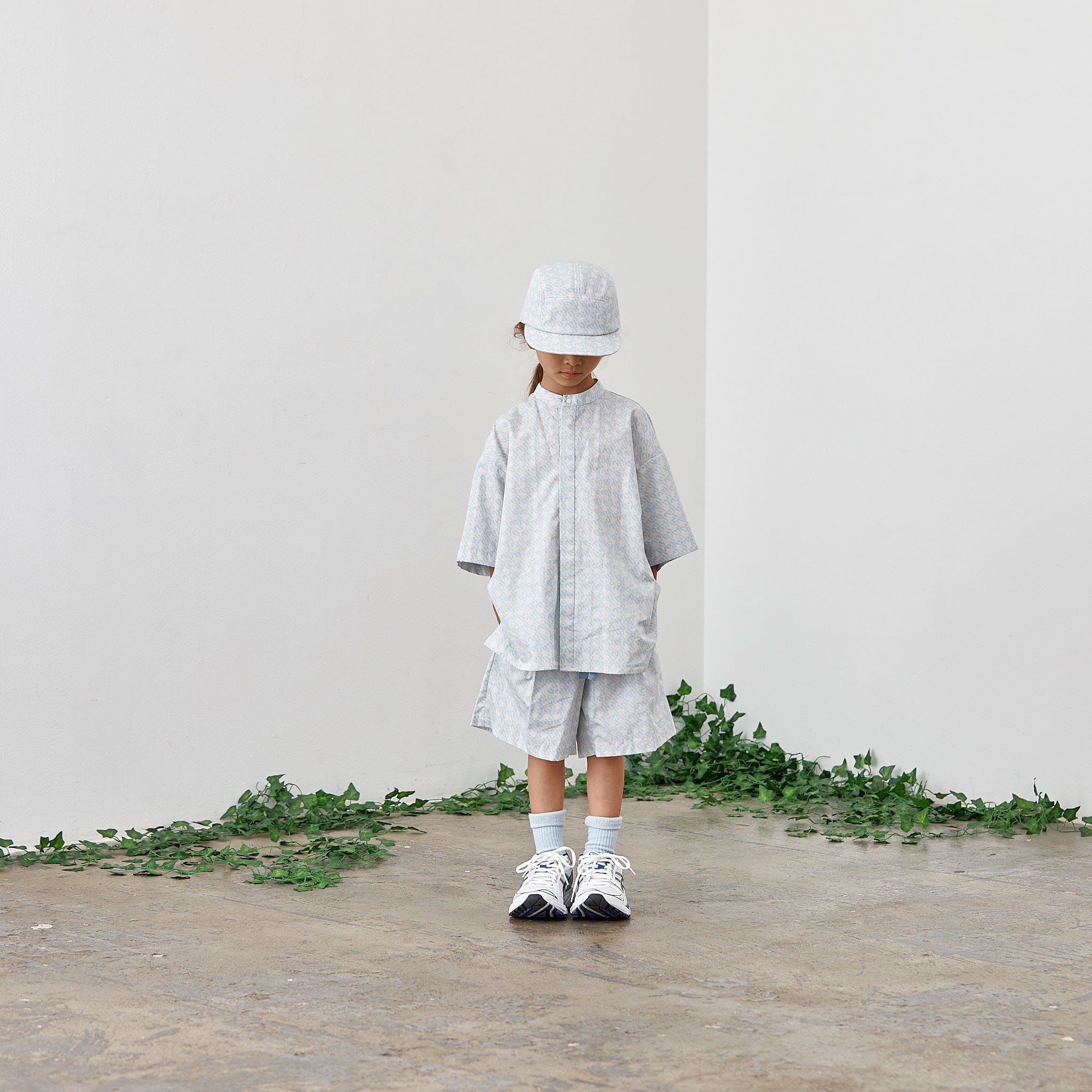 MOUN TEN. 23SS / MT check jetcap / 帽子 / sax | 世界の子供服