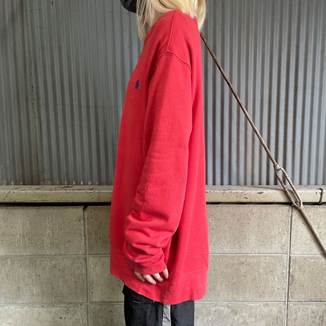 ビッグサイズ ポロ ラルフローレン スウェットシャツ メンズXXL 古着 