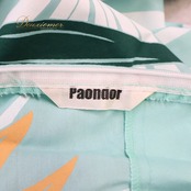 フラダンス 衣装 スカート パンドール ブルー系 Paondor スリット タヒチアンダンス かわいい 華やか 爽やか 明るい 水色 白 緑 橙 ダンス衣装 ハワイアンダンス レディース ハワイアン アロハ ハワイアンプリント フラ ダンス レッスン 練習