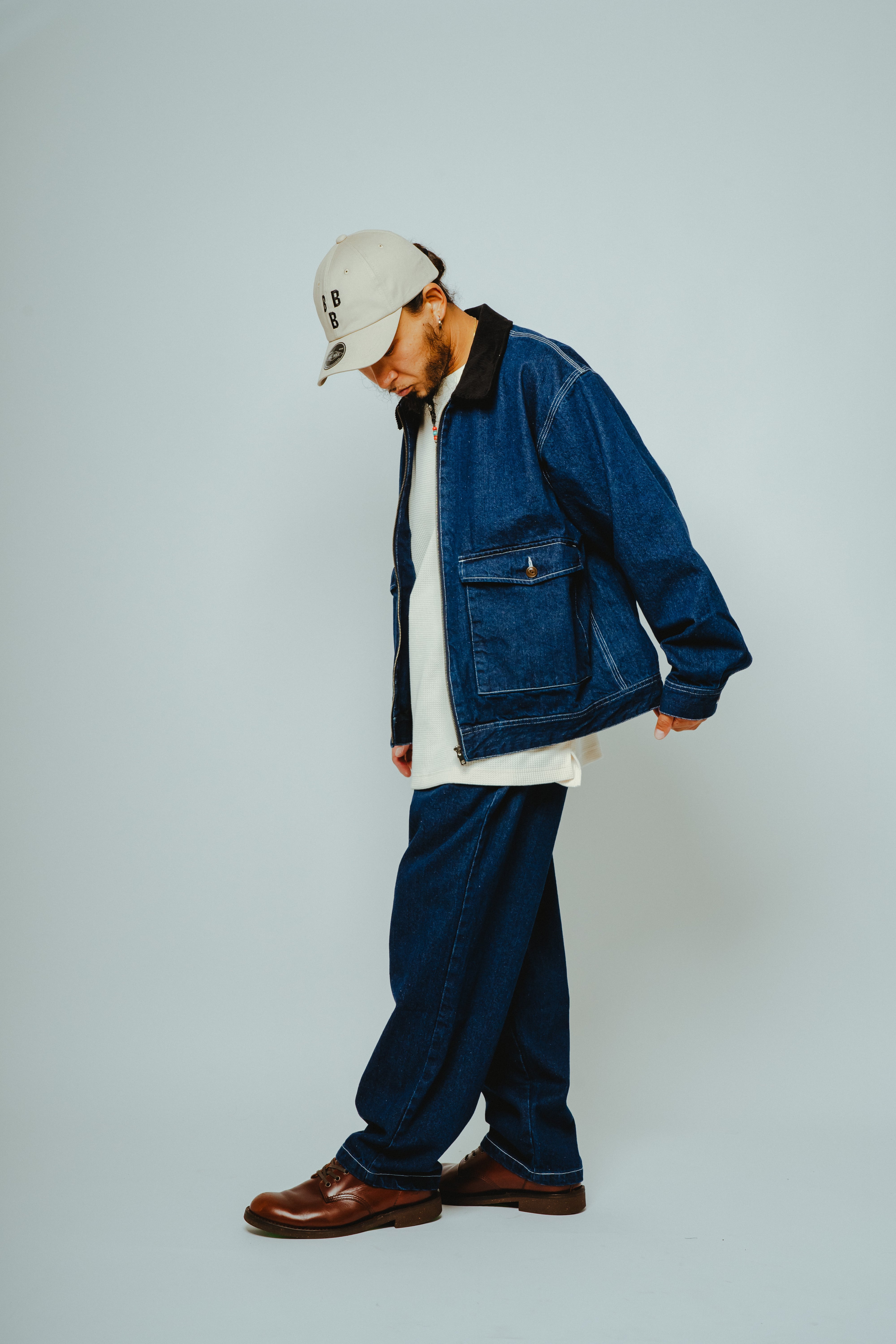 Denim / Hickory Tracker Jacket - 102616200 | 【BIG MIKE / ビッグ