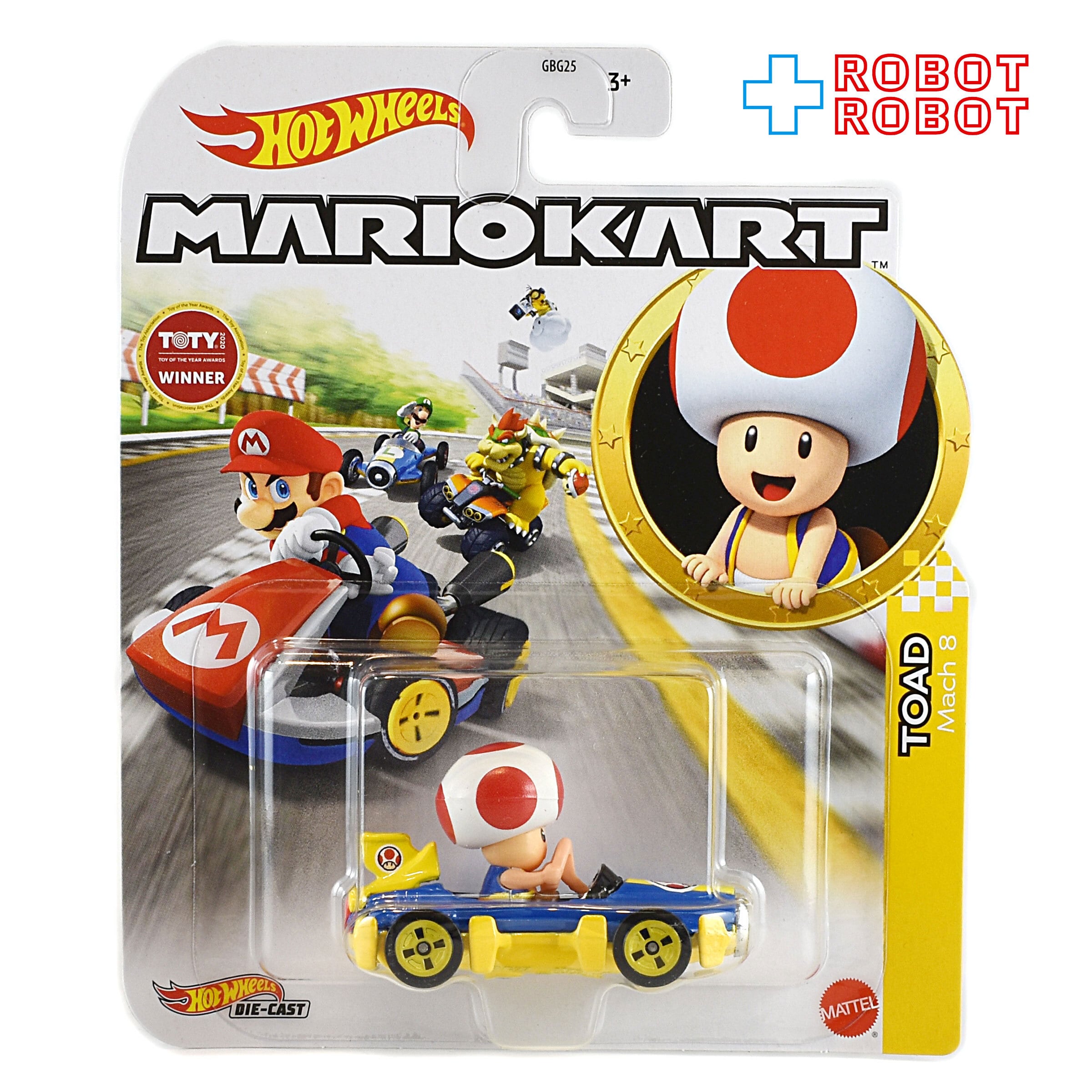 ホットウィール マリオカート キノピオ マッハ8 | ROBOTROBOT