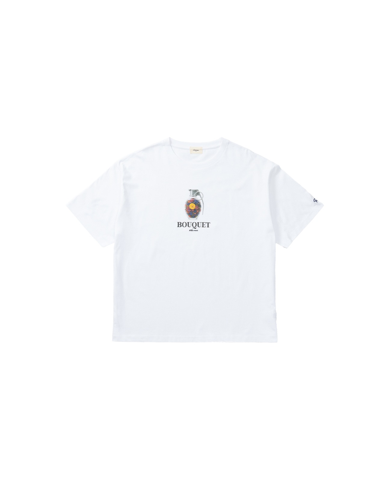【#Re:room】FLOWER BOMB PRINT T-SHIRTS［REC896］