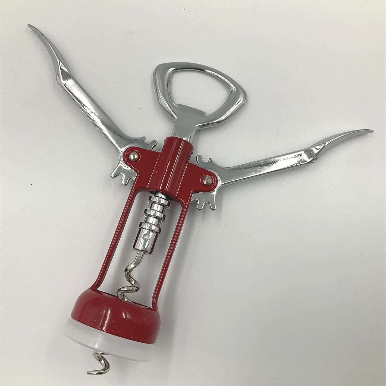 GHIDINI】スパイラルウイングワインオープナー（赤）【イタリア製