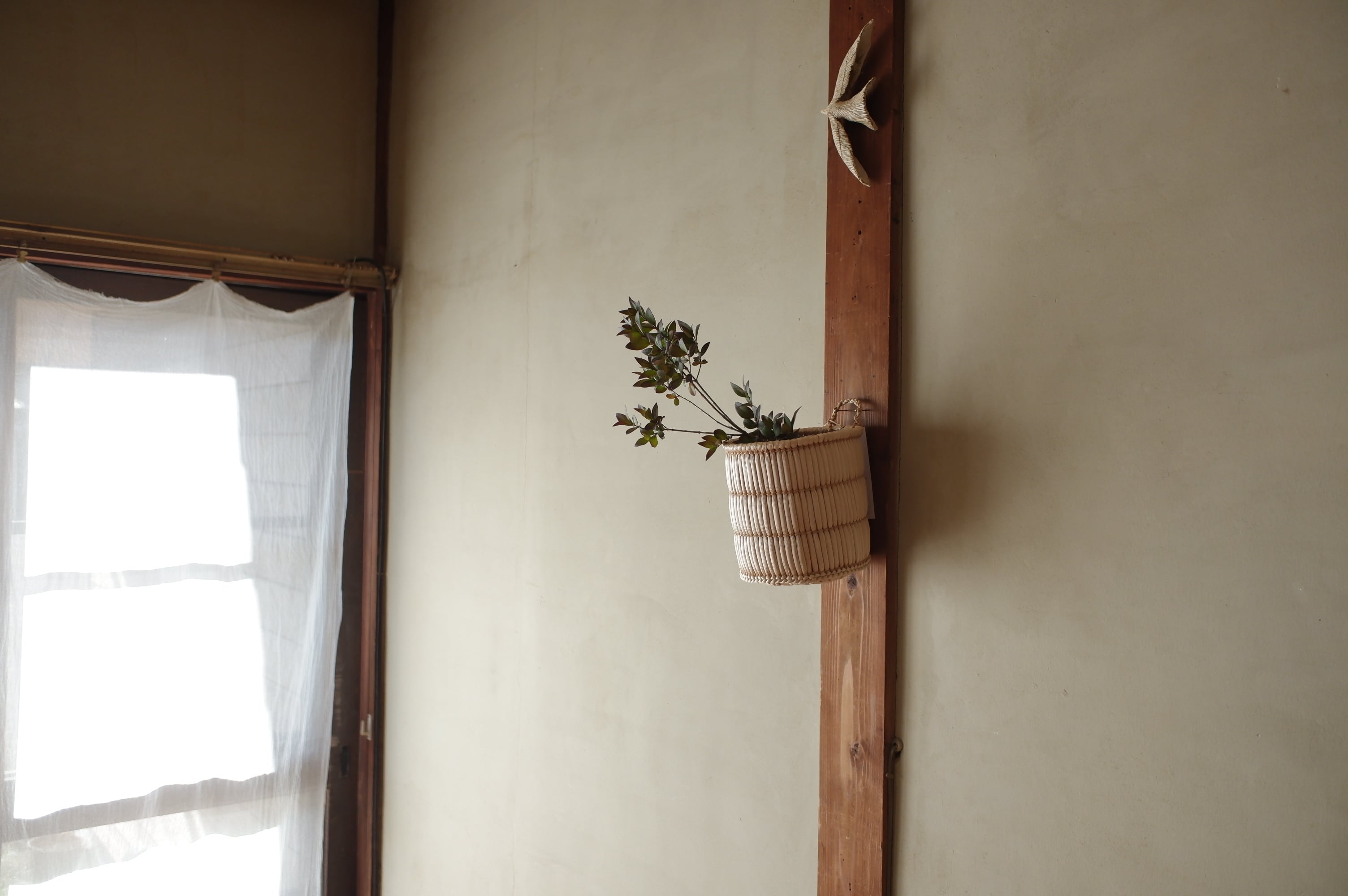 蒜山がま細工 丸筒(小)