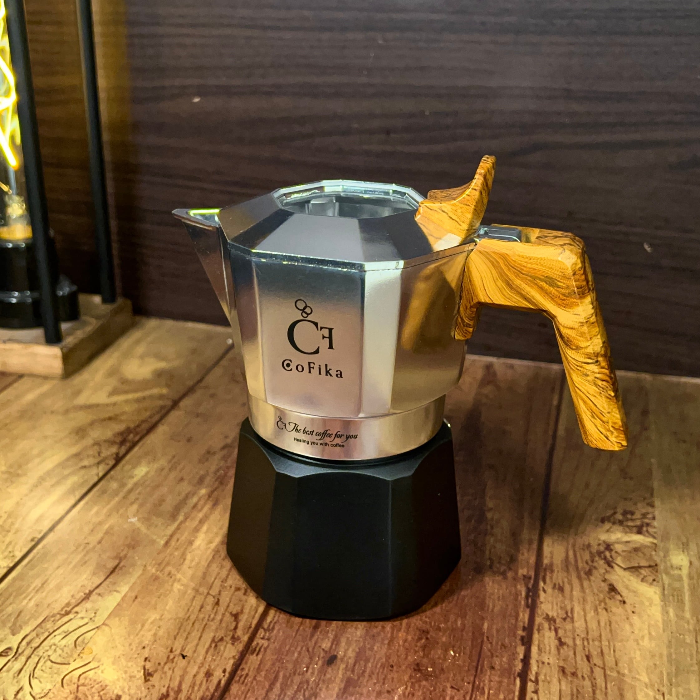 CoFika Crema Rich 直火式エスプレッソマシン 1-2杯用 | COFFEE LAB