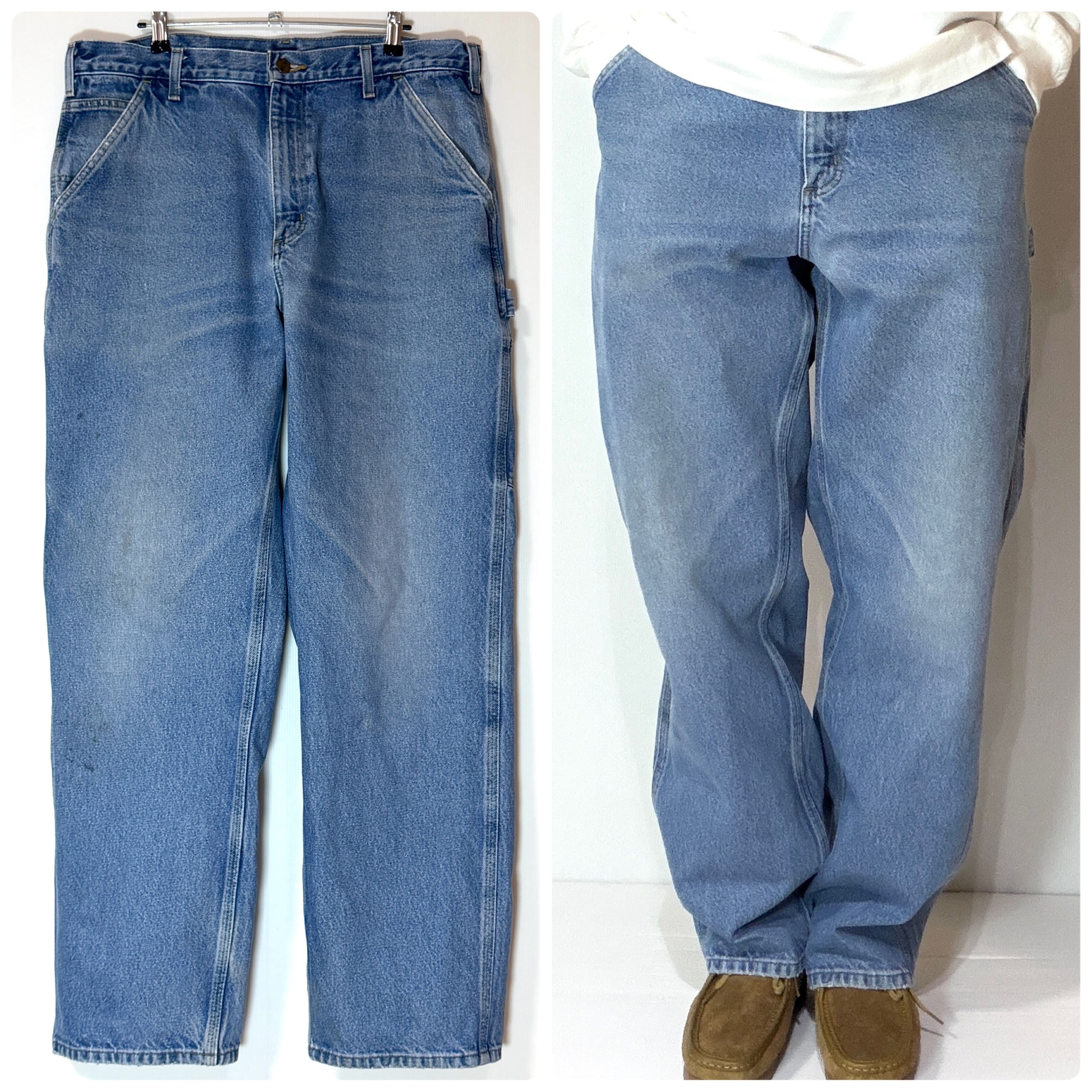 US企画 Carhartt カーハート ダブルニー デニムペインターパンツ LOOSE